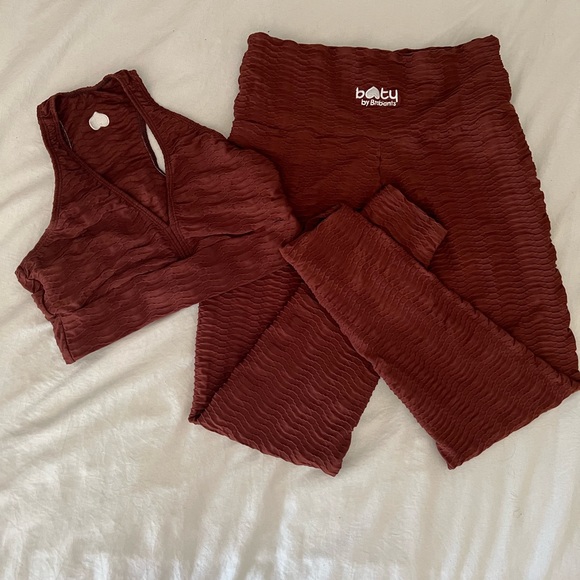 Booty by Brabants Pants - Booty By Brabants Curvy Full Length Leggings and Bra